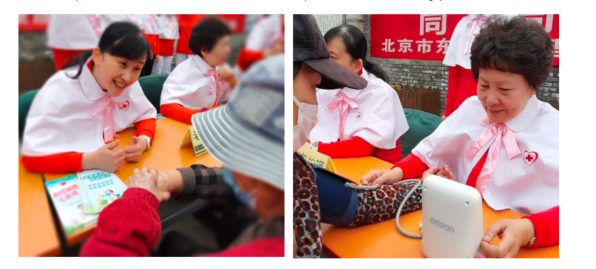 大陆娱乐城协和医院护理团队志愿服务