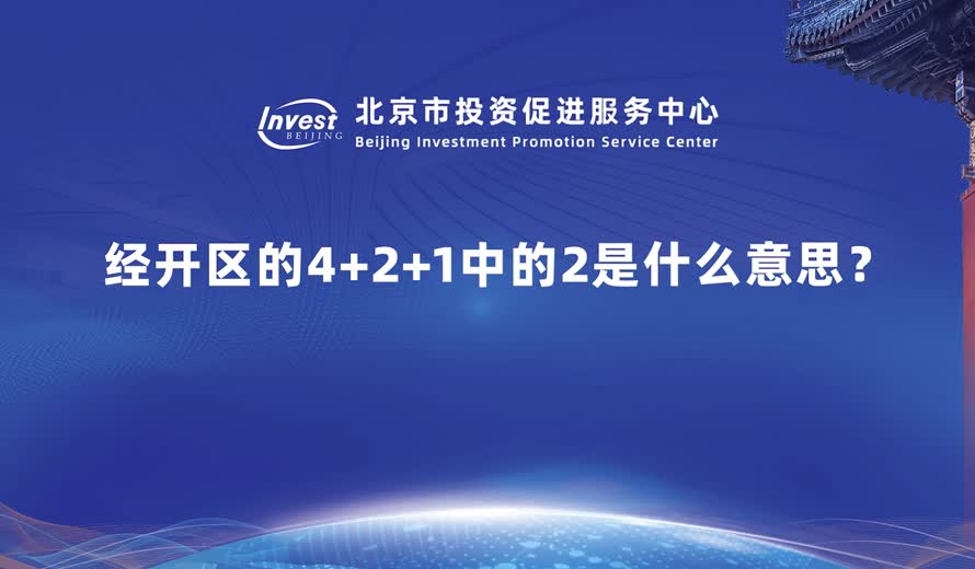 经开区的四大主导产业，您刚才提到了“4+2+1”，其中这个“2”代表什么