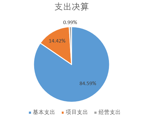 支出决算