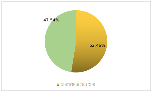 图2：基本支出和项目支出情况