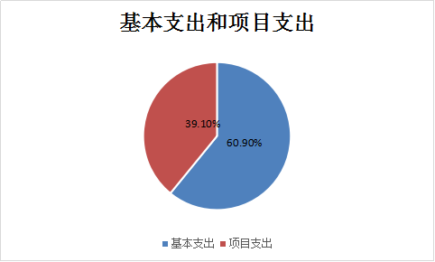 图2：基本支出和项目支出情况