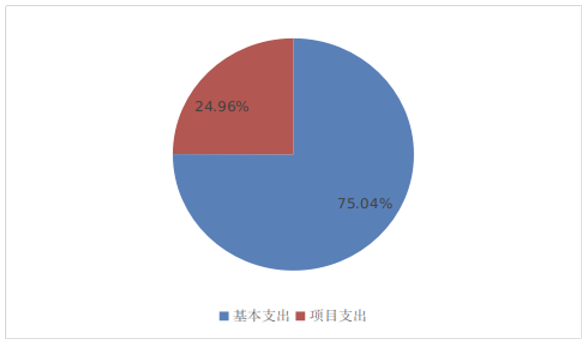 图2：基本支出和项目支出情况