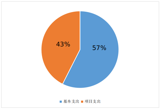 图2：基本支出和项目支出情况