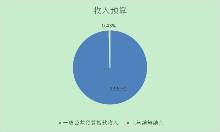 图1：收入预算