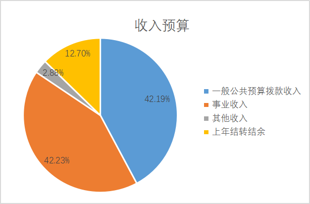 图1：收入预算