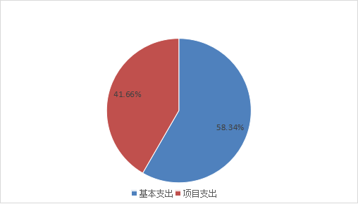 图2：基本支出和项目支出情况