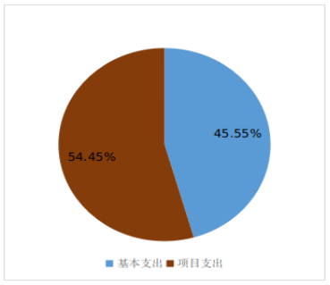 图2：基本支出和项目支出情况