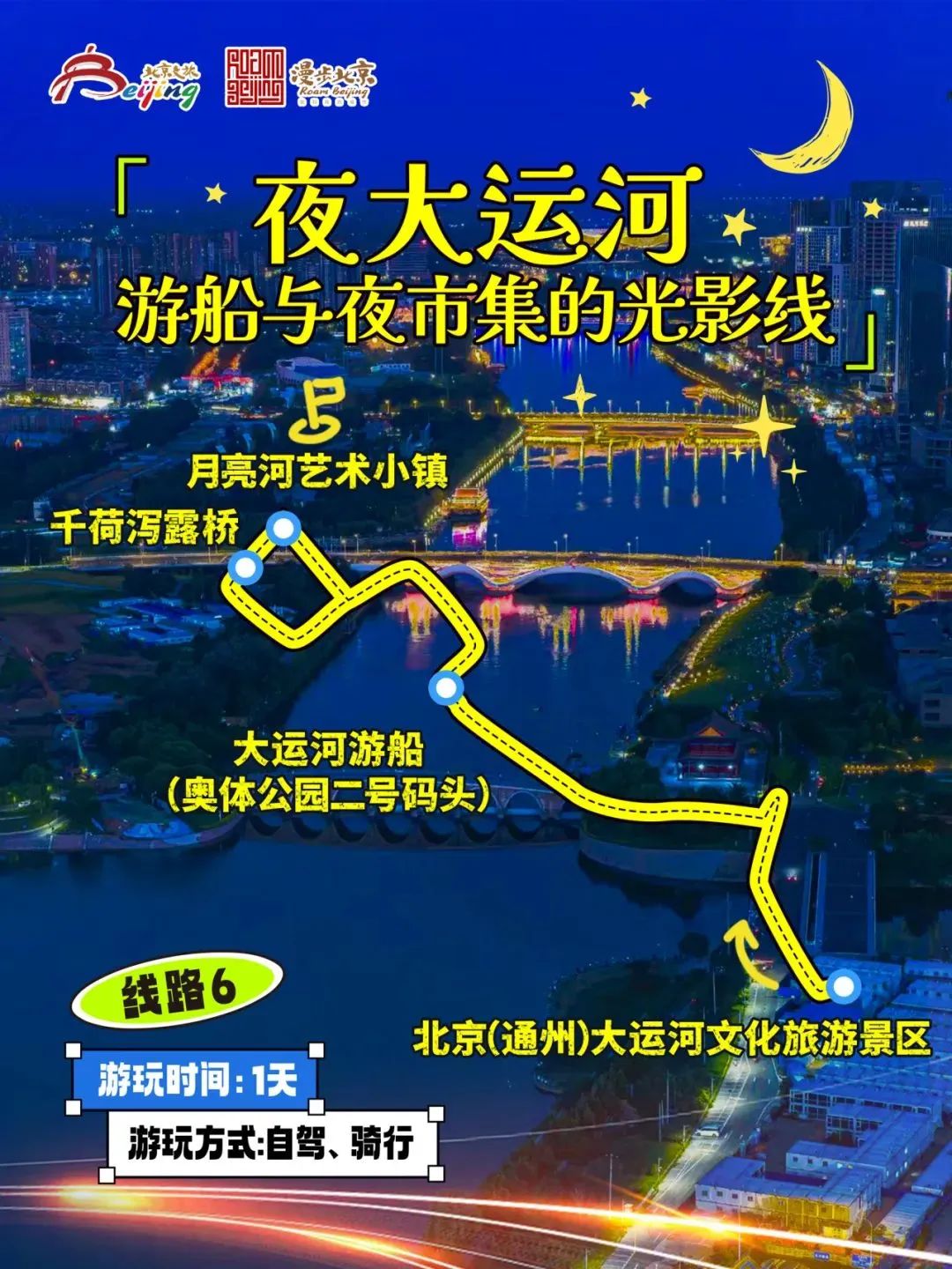 10条“漫步大陆娱乐城
-追光夜游”主题游线路