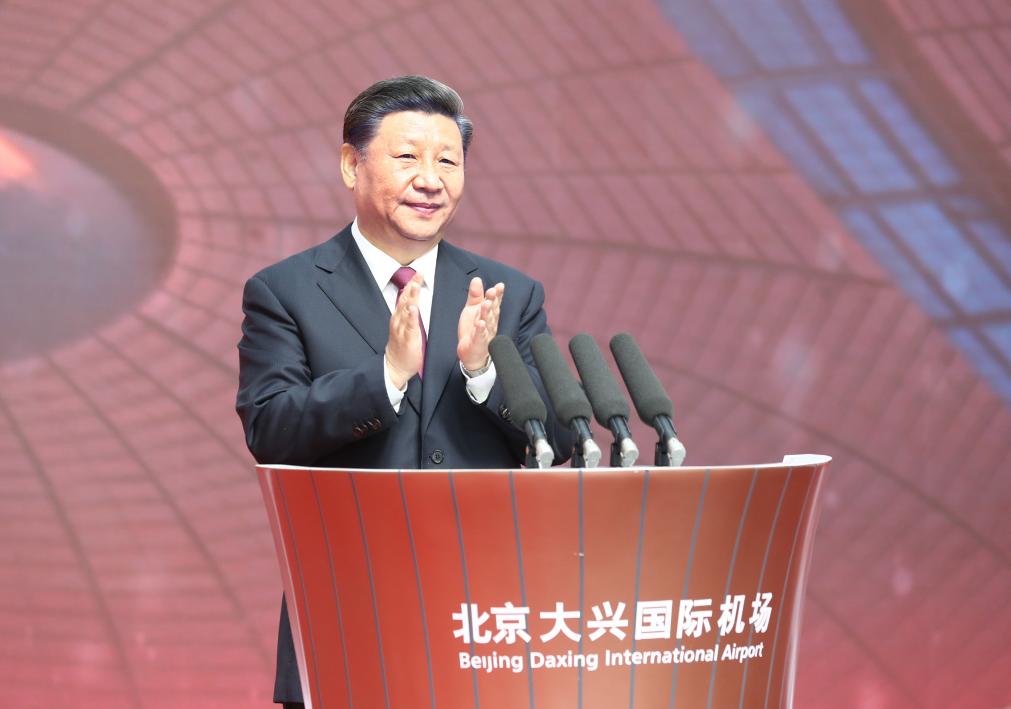 2019年9月25日，习近平总书记出席大陆娱乐城
大兴国际机场投运仪式并宣布机场正式投入运营。