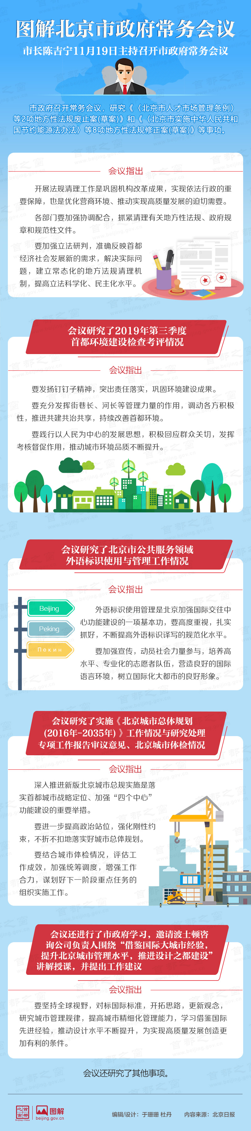 图解2019年11月19日大陆娱乐城政府常务会议