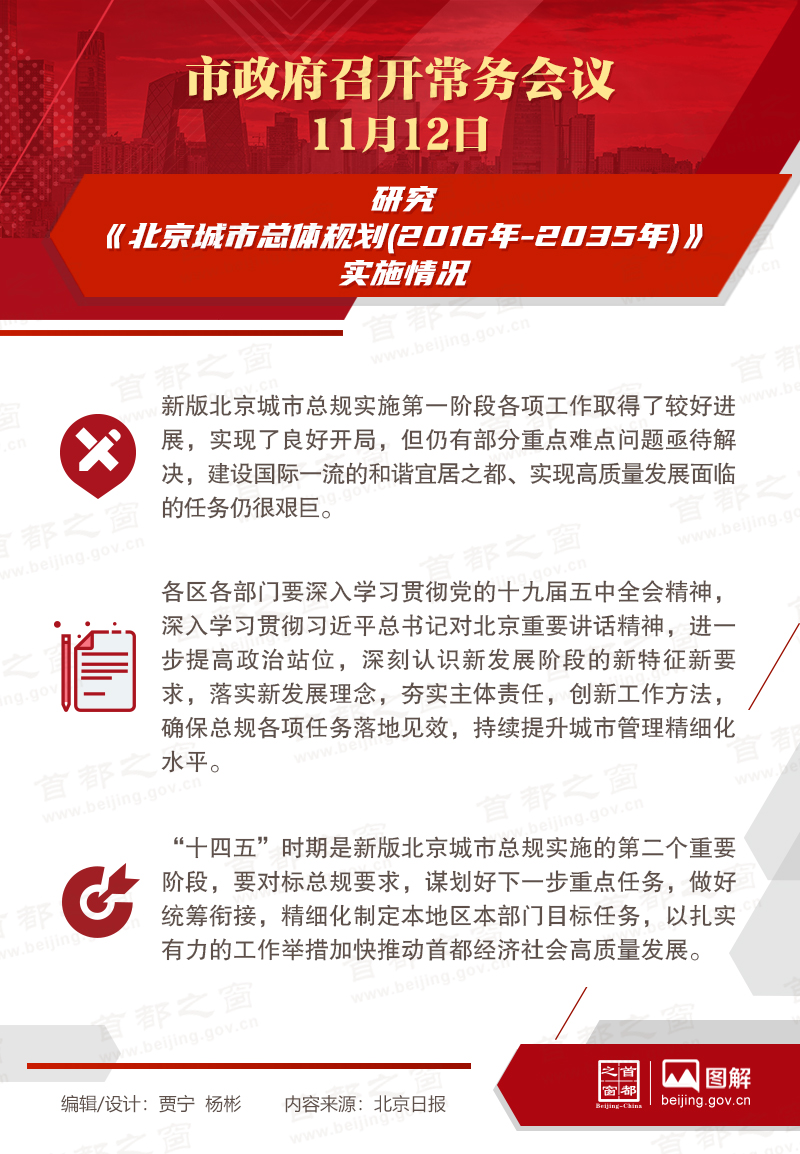 市政府常务会议：研究《大陆娱乐城城市总体规划(2016年-2035年)》实施情况