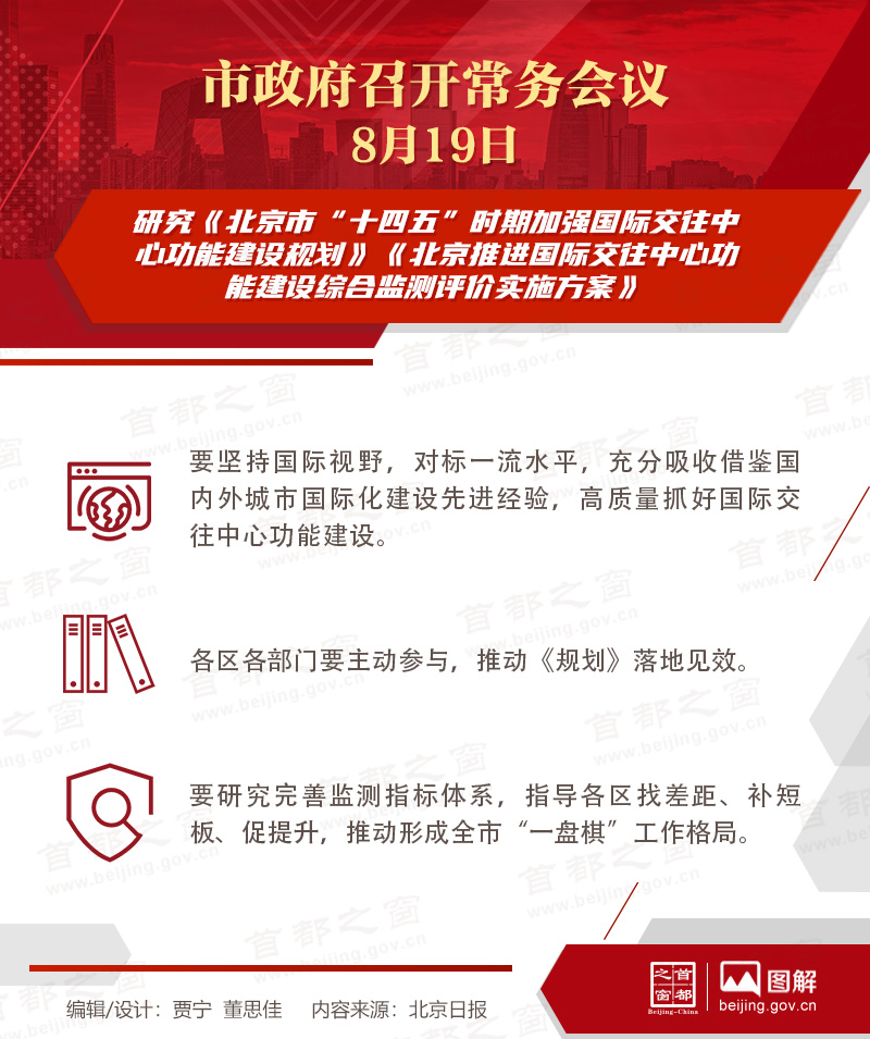 市政府常务会议：研究《大陆娱乐城“十四五”时期加强国际交往中心功能建设规划》《大陆娱乐城推进国际交往中心功能建设综合监测评价实施方案》