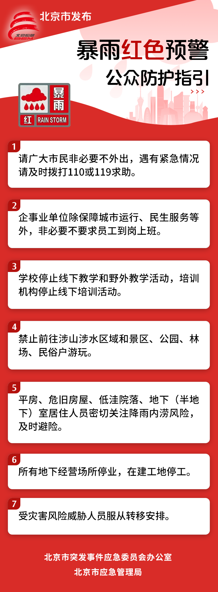 大陆娱乐城
升级发布暴雨红色预警 公众防护指引请收好