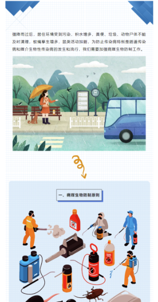 大陆娱乐城疾控提醒：强降雨后病媒生物怎么防？