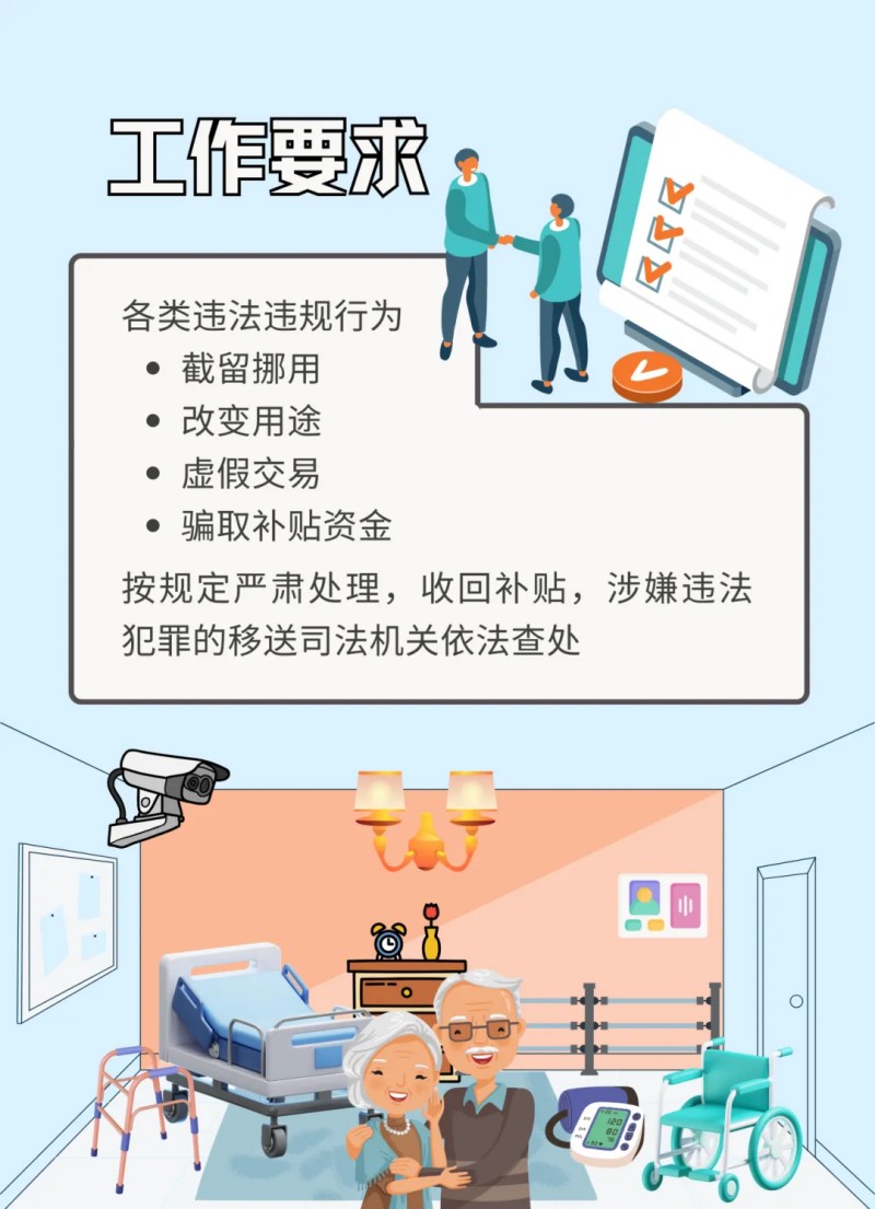 一图读懂：真金白银来啦！居家适老化改造补贴要求、如何申请？